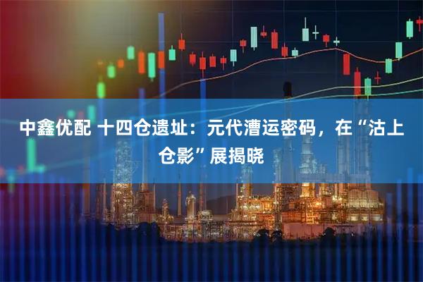 中鑫优配 十四仓遗址：元代漕运密码，在“沽上仓影”展揭晓